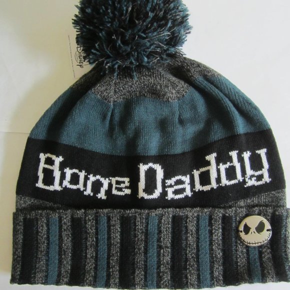 Disney Other - Disney Jack Skellington Bone Daddy Beanie Adult One Size
